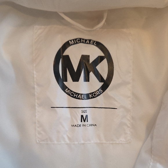 Michael Kors Ivory Puffer Jacket - Picture 5 of 6